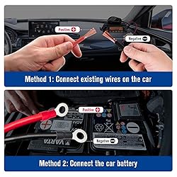 Anina T-Shape DC Cord Car Power Cable, 6.5ft CB