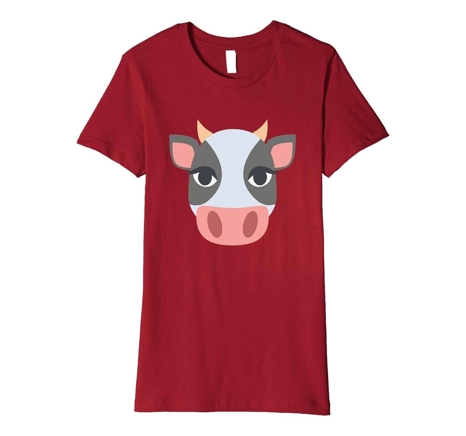 Cute Cow Emoji Emoticon Cute Funny T Shirt Tee Love Wow New4LVS 4loveshirt