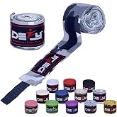 DEFY Professional 180 Inch Hand Wraps for Boxing Muay Thai MMA Elastic Bandages for Men &amp; Women -Pair