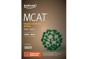 MCAT Organic Chemistry Review 2021-2022 (Kaplan Test Prep)