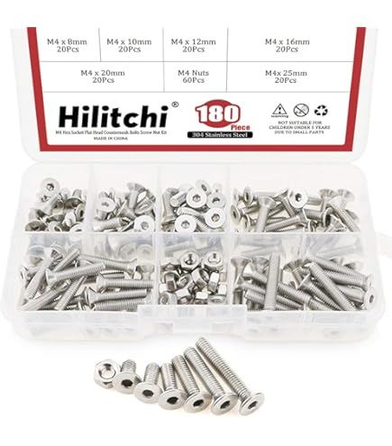 Uxcell® M5x18mm 304 Stainless Steel Hex Key Bolt Socket Head Cap Screws 20pcs - View #10