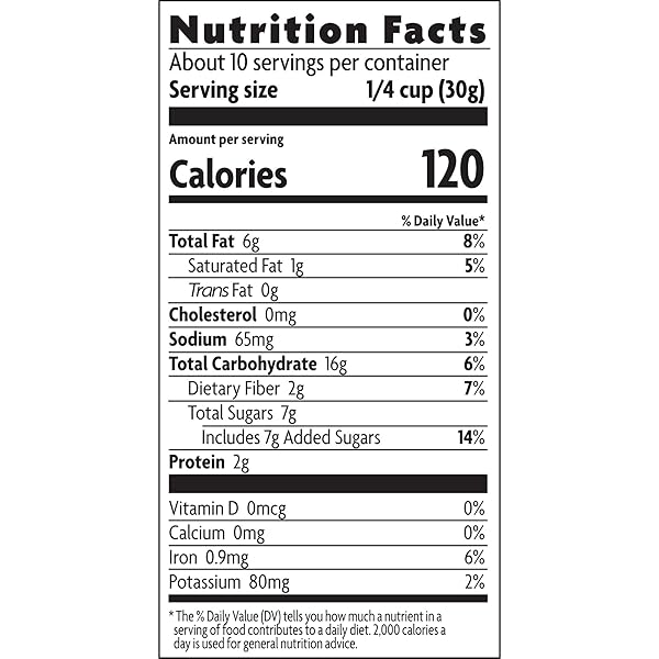 LOVE CRUNCH ORGANIC DARK CHOCOLATE & HAZELNUT BUTTER GRANOLA, 10.6 OZ (PACK OF 1), NON-GMO, FAIR TRADE, BY NATURE’S PATH