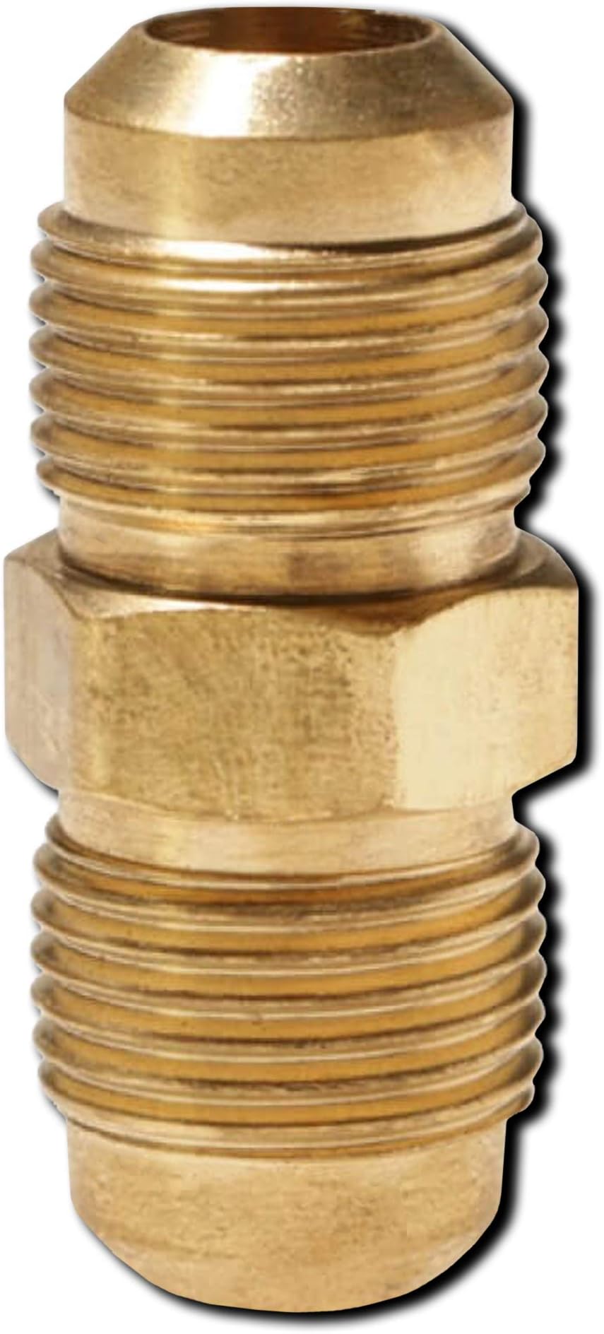 Angled Compact Ball Valve 1/4" SAE, Air Conditioning Refrigerant R410A R134A Shut Valve for AC HVAC Refrigeration Charging Hoses - ¼” F.FL. x ¼” M.FL -3 Packs