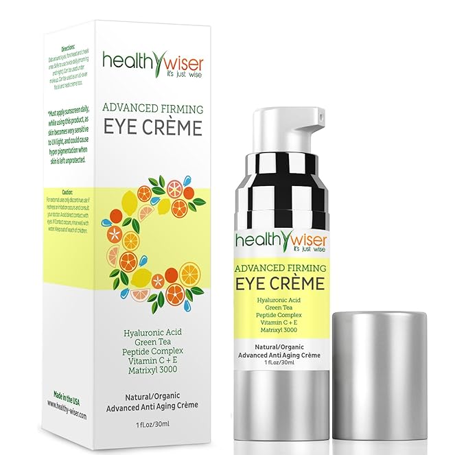 Amazon Com Advanced Firming Eye Cream Natural And Organic Anti