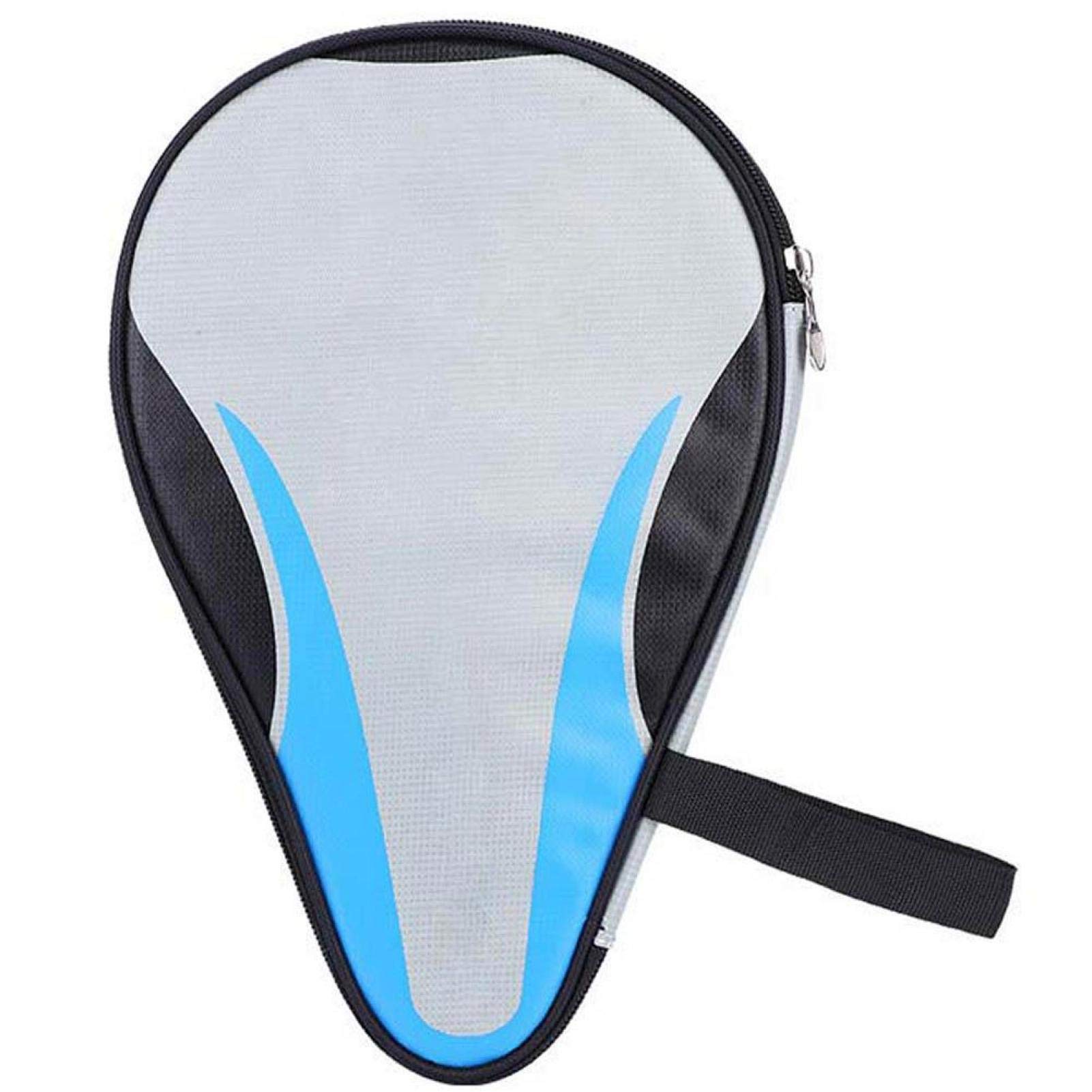 Alomejor Table Tennis Racket Set/Racket Case Gourd-shaped pong Racket Set Large Capacity Storage Pocket(Blue)