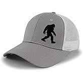 Tohheasp Bigfoot Trucker Hat for Men Women, Embroidered Adjustable Sasquatch Baseball Cap