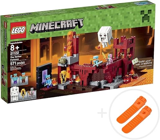 Amazon レゴ Lego マインクラフト Minecraft The Nether Fortress ブロックはずし2個セット 並行輸入品 ブロック おもちゃ