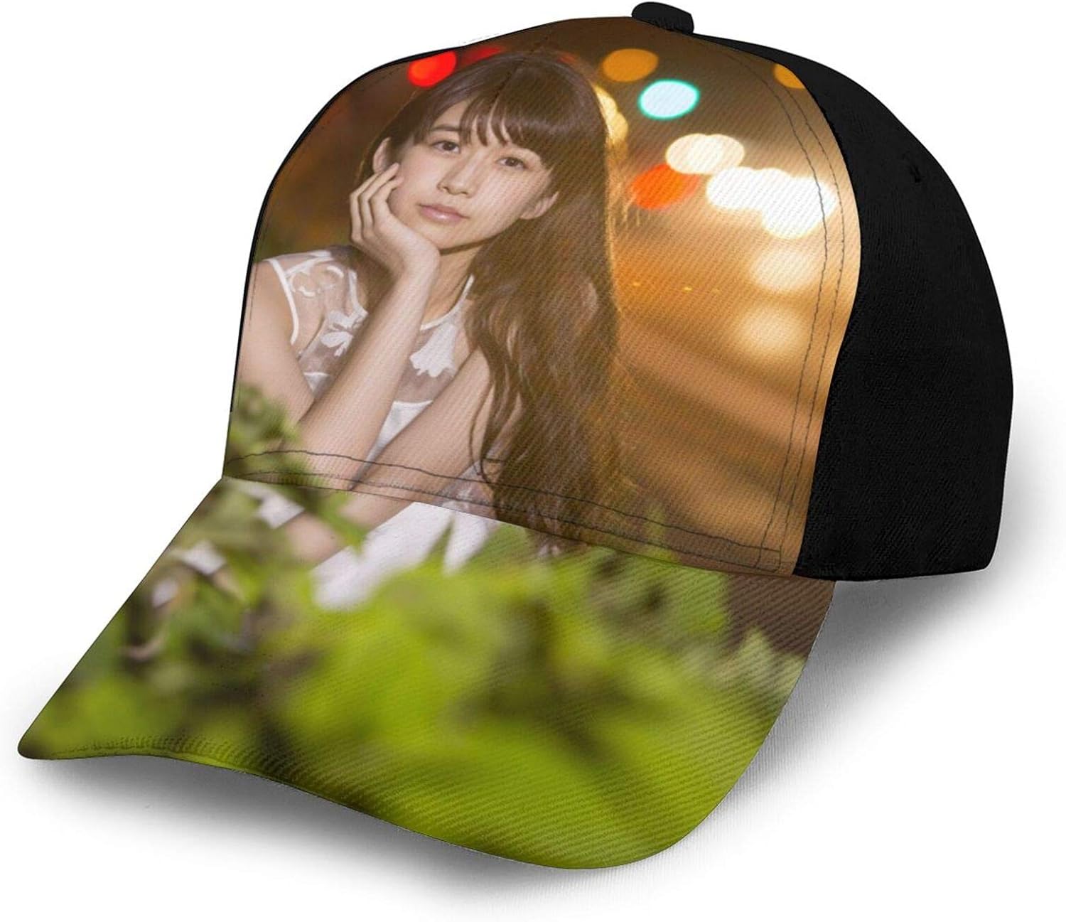 Amazon カーブしたエッジの野球帽 牧野真莉愛 まきのまりあ ベースボール キャップ野球帽 帽子 カジュアル スポーツ キャップ 紫外線対策 日よけ 平ひさし帽 登山 釣り ゴルフ 運転 アウトドアなどに 男女兼用 キャップ 通販