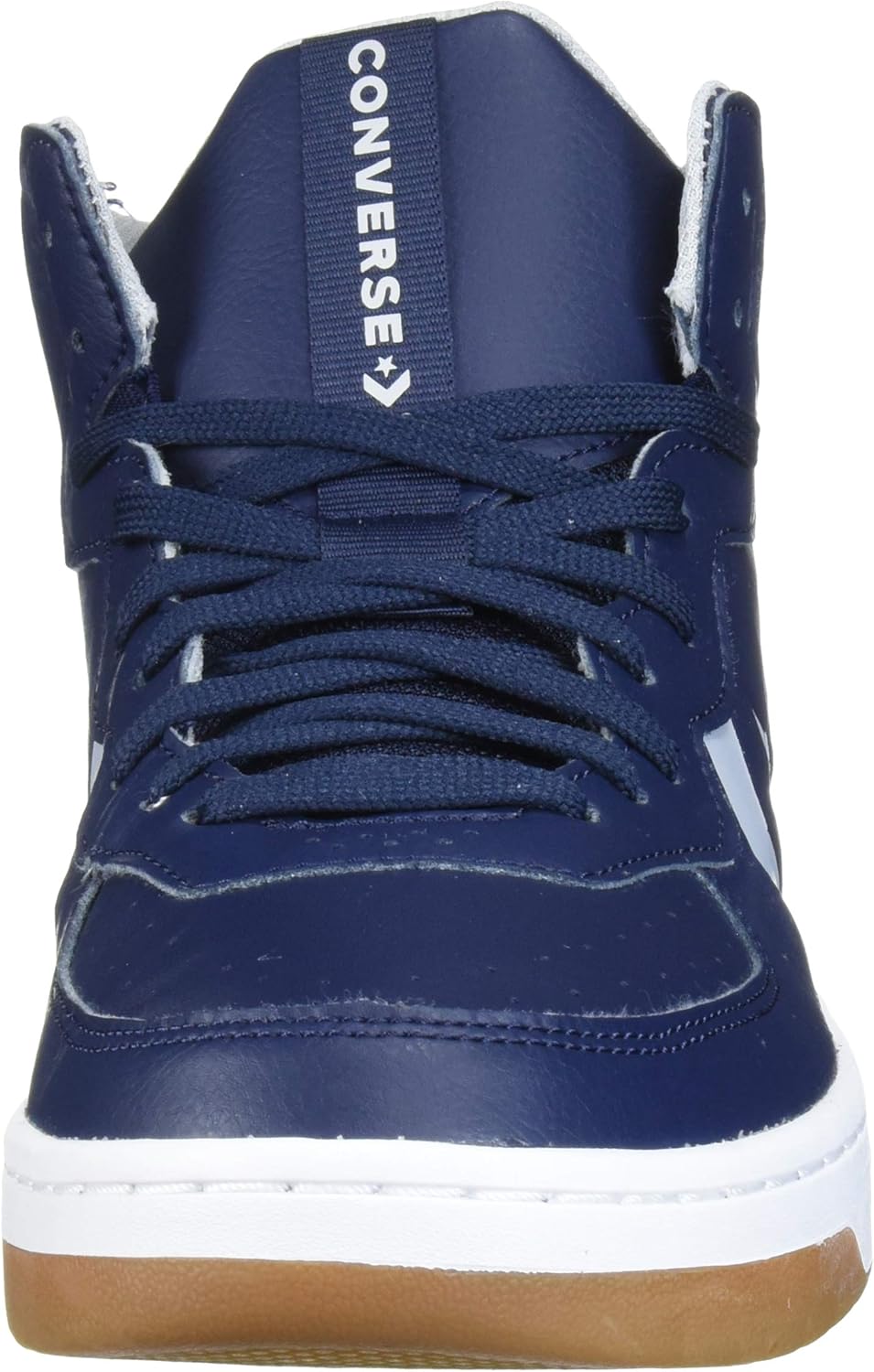 unisex converse rival leather mid top