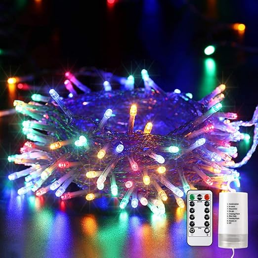 Albero Di Natale Da Esterno Amazon.Qedertek Luci Natalizie A Batteria Da Esterno Catena Luminosa 12m 100 Led Cavo Trasparente Luci Stringa Per Albero Di Natale Luci Colorate Per Addobbi Natalizie Amazon It Illuminazione