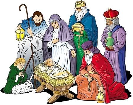Immagini Natale Sacra Famiglia.Aws Vetrofania Adesiva Nativita Natale Nascita Gesu Bambino Finestra Window Stickers Sacra Famiglia Christmas Nativity Holy Family Adesivo 24 X 19 Cm Amazon It Casa E Cucina