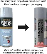 Rust-Oleum Painter's Touch Spray Paint Winter Grey Gloss 400ml Aerosol view 3