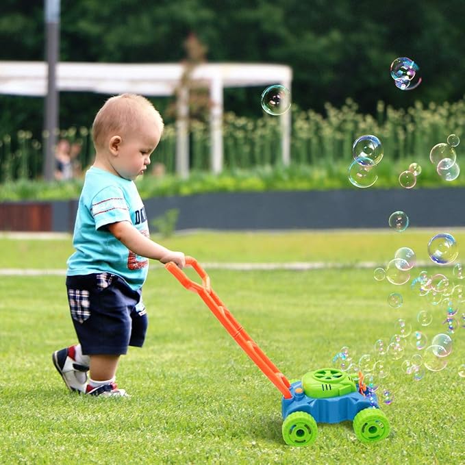 mower bubble machine