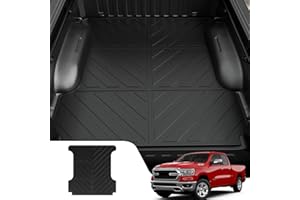 Dattumar Truck Bed Mat Compatible with 2019-2025 Dodge Ram 1500 5.7 Ft Short Truck Bed Liner All Weather Bed Liner 2024 Ram Accessories (2019-2025,5.7Ft Short Bed)