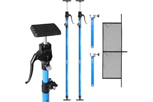 Leikius Cargo Bar, Non-Slip Truck Bed Divider, for Pickup Truck Bed, Adjustable Cargo Bars for SUVs, Trailers, Vans, Comes with 2 Cargo Bars, 2 Dividers, 1 Cargo Net