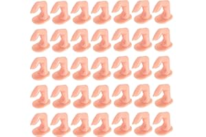 Hedume 60 Pack Practice Fingers, DIY Nail Art Training Fingers, Nail Decoration Training Fingers for Nail Art Beginners, Lovers and Salon Artists