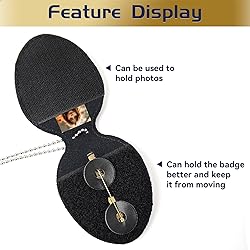 CXWLJL Costume Badge Pin with Standard Issue