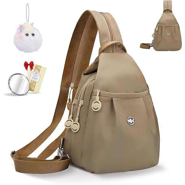 Convertible Backpack Crossbody Bag, Oxford Cloth, Water Resistant, Multi-Pocket Beautynvta Backpack Purse for Women, Fashion Oxford Cloth  main image 4