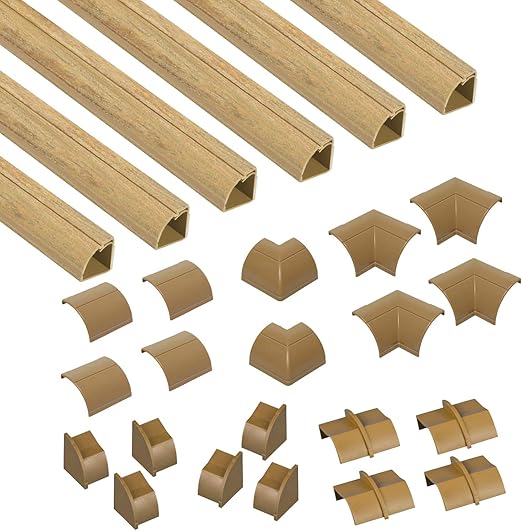 DLine Quadrant Trunking Multipack Popular Floor Trim Alternative 6