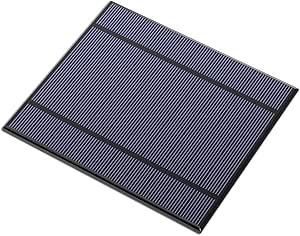 ALLPOWERS 2.5W 5V/500mAh Mini Encapsulated Solar Cell Epoxy Solar Panel DIY Battery Charger Kit for Battery Power 130x150mm (Solar Panel Only)