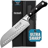 Cutluxe Santoku Knife – 7" Chopping