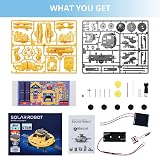 OMWay STEM Solar Robot Toys 6-in-1 Educational Space Robotics Kit for Kids view 7