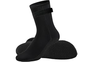 MOVOYEE Neoprene Socks Women Water Socks Men Kids,Sand Soccer Socks Beach Socks,Dive Socks,Fin Diving Boots