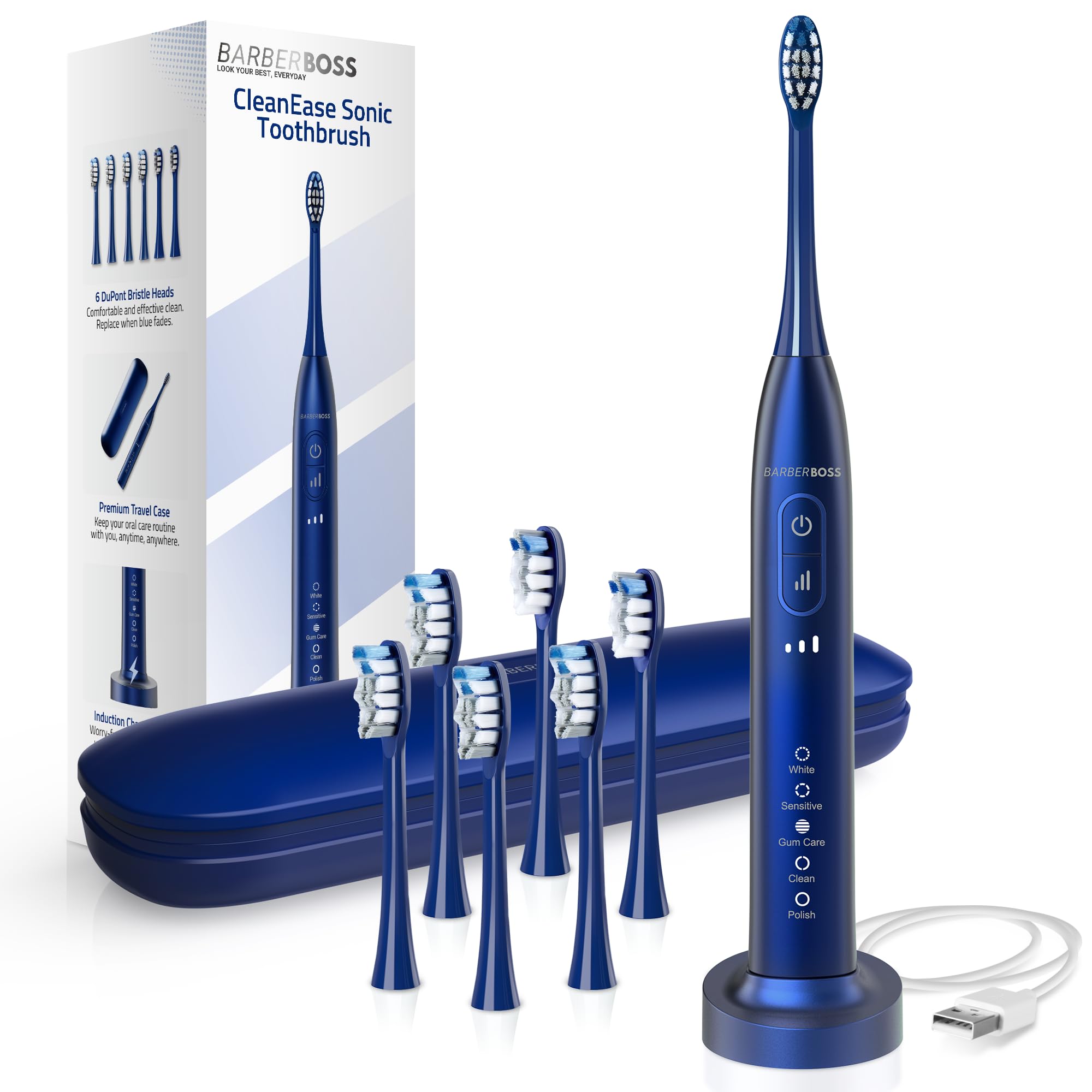 BarberBoss Sonic Toothbrush fo...