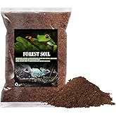 BNOSDM Reptile Soil Substrate Fluffy Small-Strand Reptile Substrate and Snake Bedding Clean Natural Terrarium Bedding for Lizards Snakes Tortoises Tarantulas