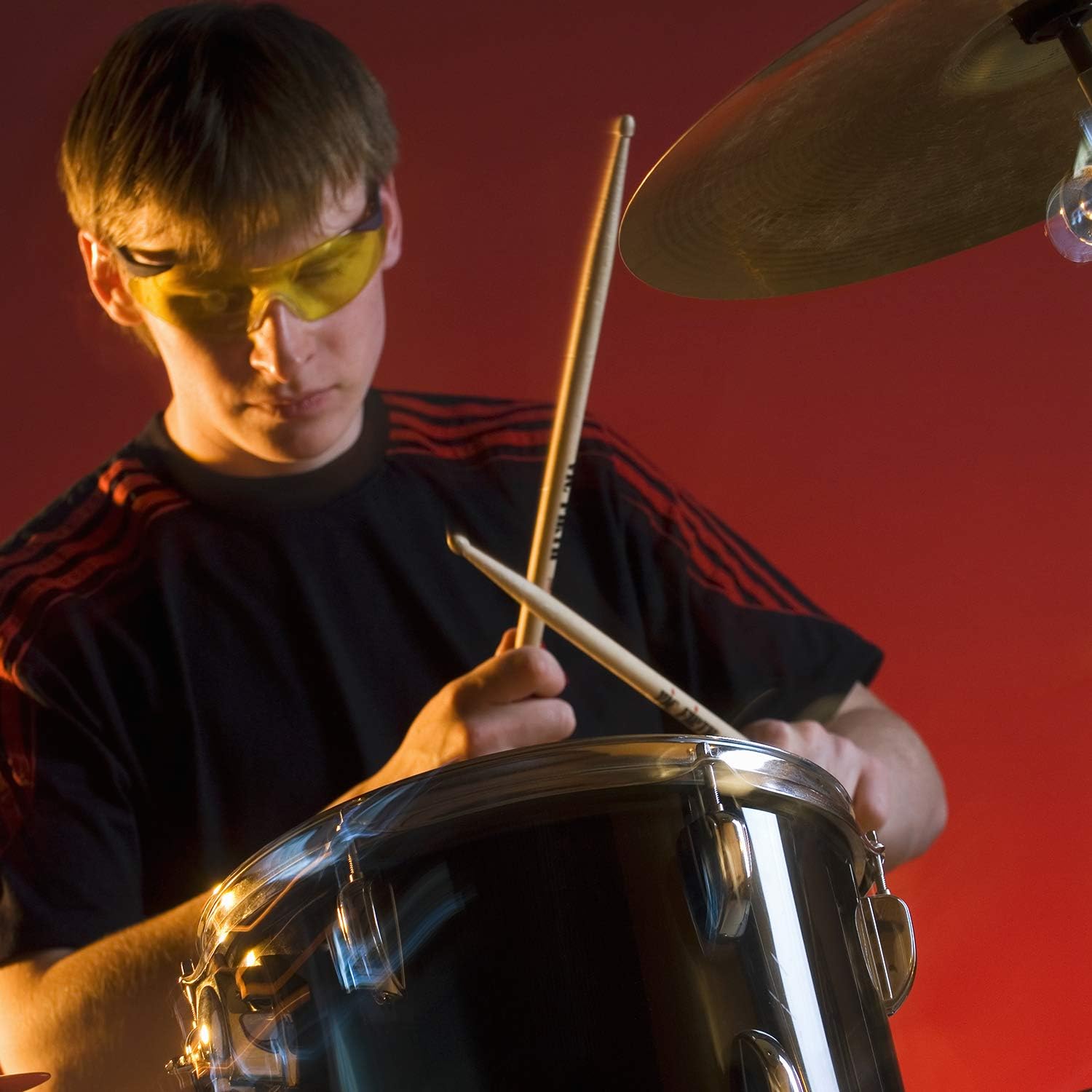 2 Pieces Adjustable Drum Microphone Holder Clips Drum Hoop on Rim Mount