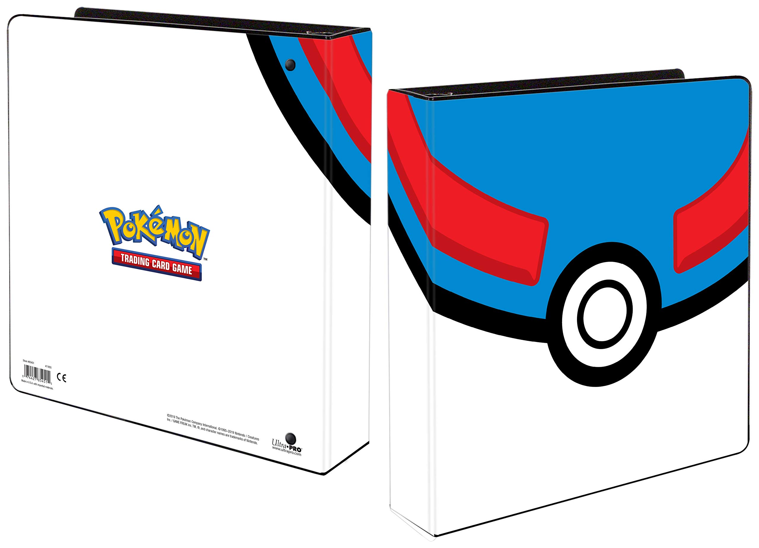 Ultra Pro E-85451 2 Inch Album-Pokemon Ball