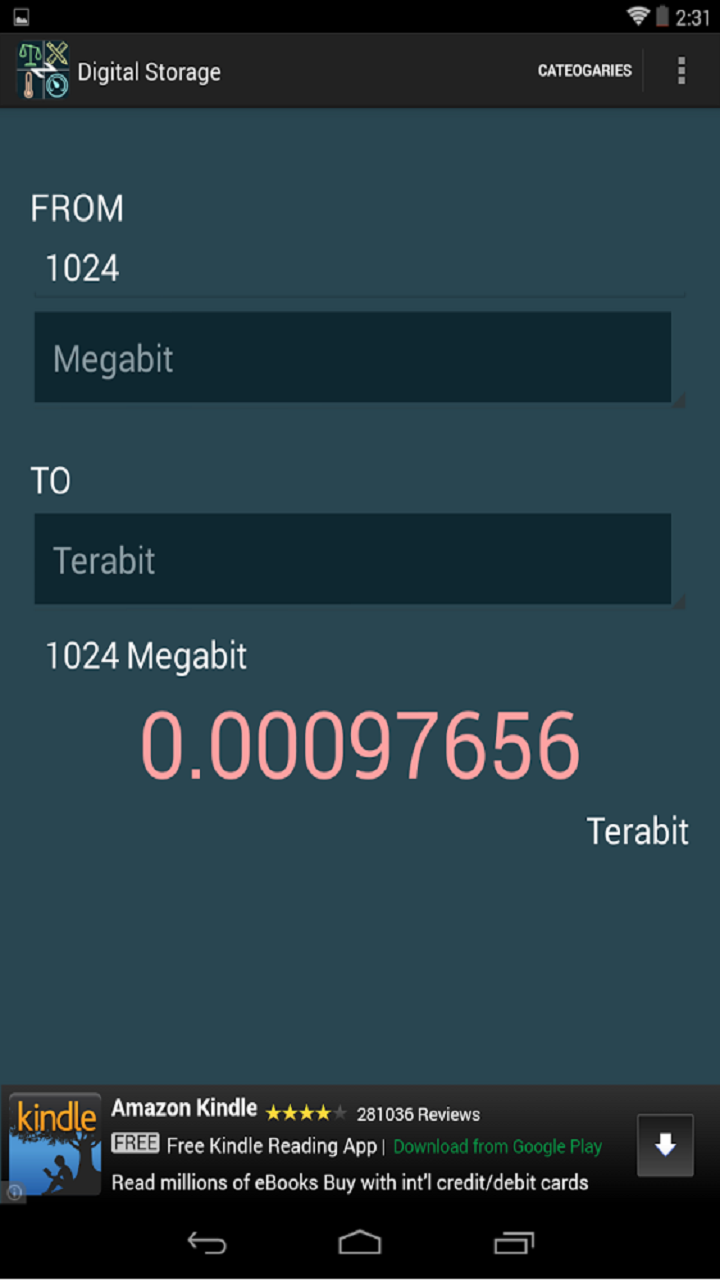 Unit and Metric Converter Conversion calculator for any metric