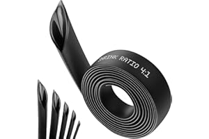 GSXRB Heat Shrink Tubing 4:1 Dual Wall Adhesive Lined 10 Ft Long,Marine Grade Heat Shrink,Wire Heat Shrink Tubing Insulation Seal Against Moisture Corrosion and Air Leakage(20mm/10Feet, Black)