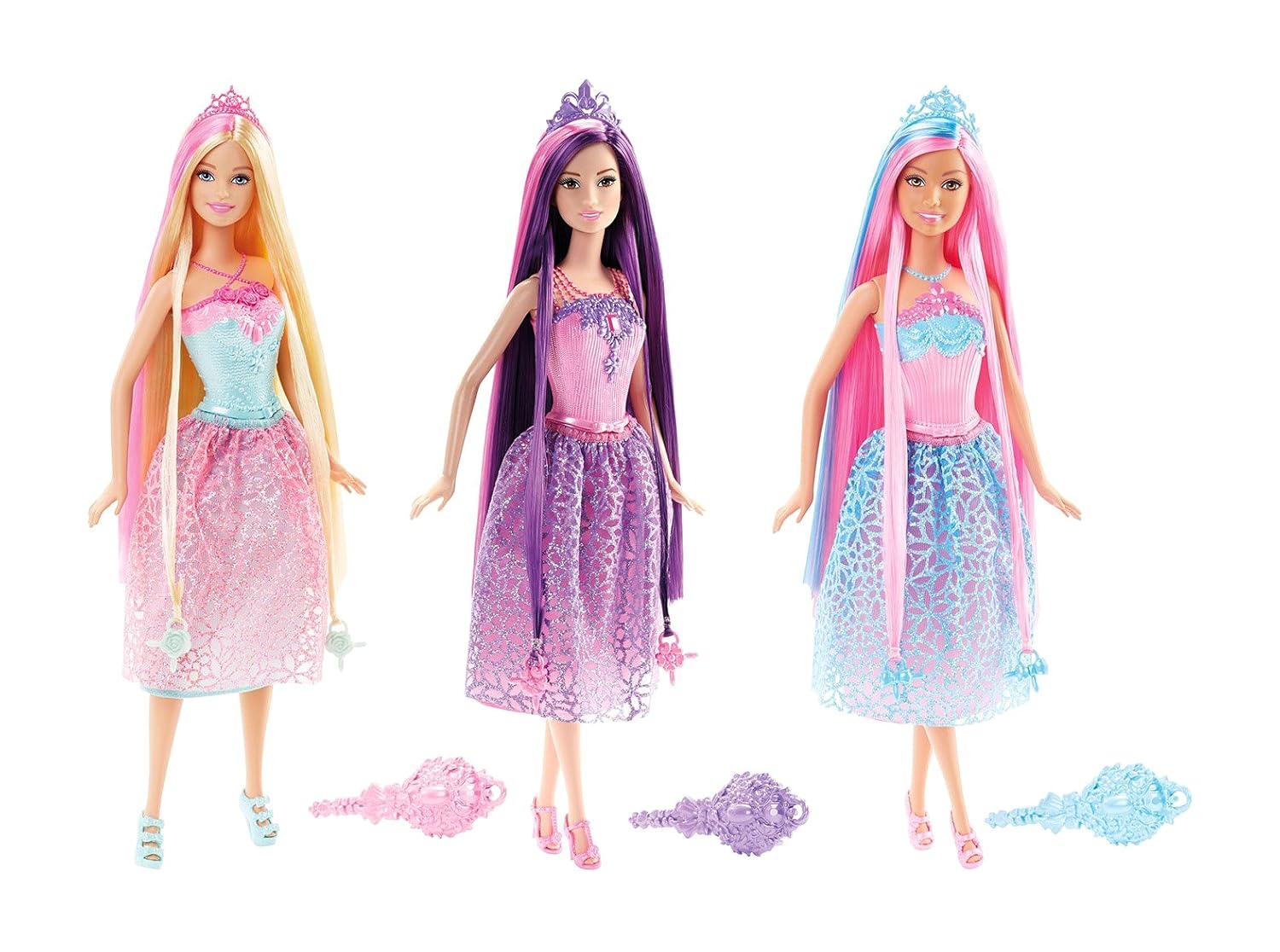 Buy Barbie Long Hair Princess Assortment Multi Color Online At
