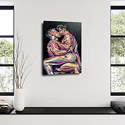 SDFWEFF Abstract Sexy Man Hot Muscle Gay Poster Gay