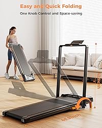 Walking Pad with Handle Bar, BestGod Treadmills for
