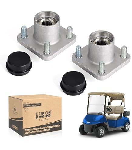 Roykaw King pin Spindle Bushing Kit Compatible with EZGO RXV