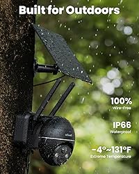 ieGeek 4G LTE Cellular Security Camera Wireless