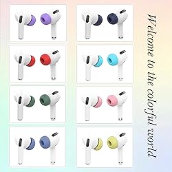 Vsagier 4 Pairs Replacement Ear Tips for AirPods
