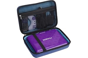 Aproca Hard Storage Travel Blue Case, for ieGeek 11.5", COOAU 11.5" / 12.5" Portable DVD Player