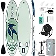 FunWater Inflatable Stand Up Paddle Board with Premium SUP Paddleboard Accessories, Anti-Slip EVA Deck, 11'/10'6'' Paddle Boards for Adults & Youth of All Skill Levels