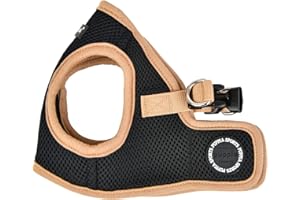 Puppia Soft Vest Harness B II - Black - S