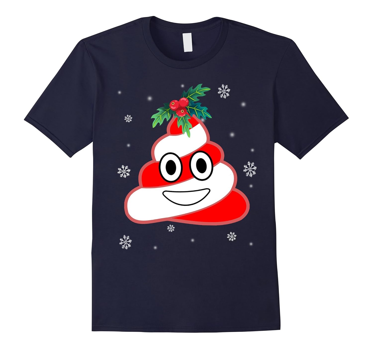 Funny Poop Emoji Gifts Box Christmas Tree Shirts-ANZ