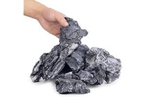 Hygger CO2 6.6LB Seiryu Rock Stone for Aquascaping,4-6 inch Natural Aquarium Landscape Stones for Aquariums,Fish Tank Decor Rocks for Landscaping, Paludariums & Micro Landscapes