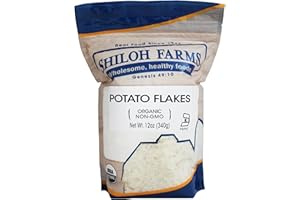 SHILOH FARMS Organic Instant Potato Flakes - 6 x 12 Oz