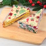 ASTARON Christmas Wax Paper Sheets 100 pcs Green Red 22x25cm Food Wrapping view 4
