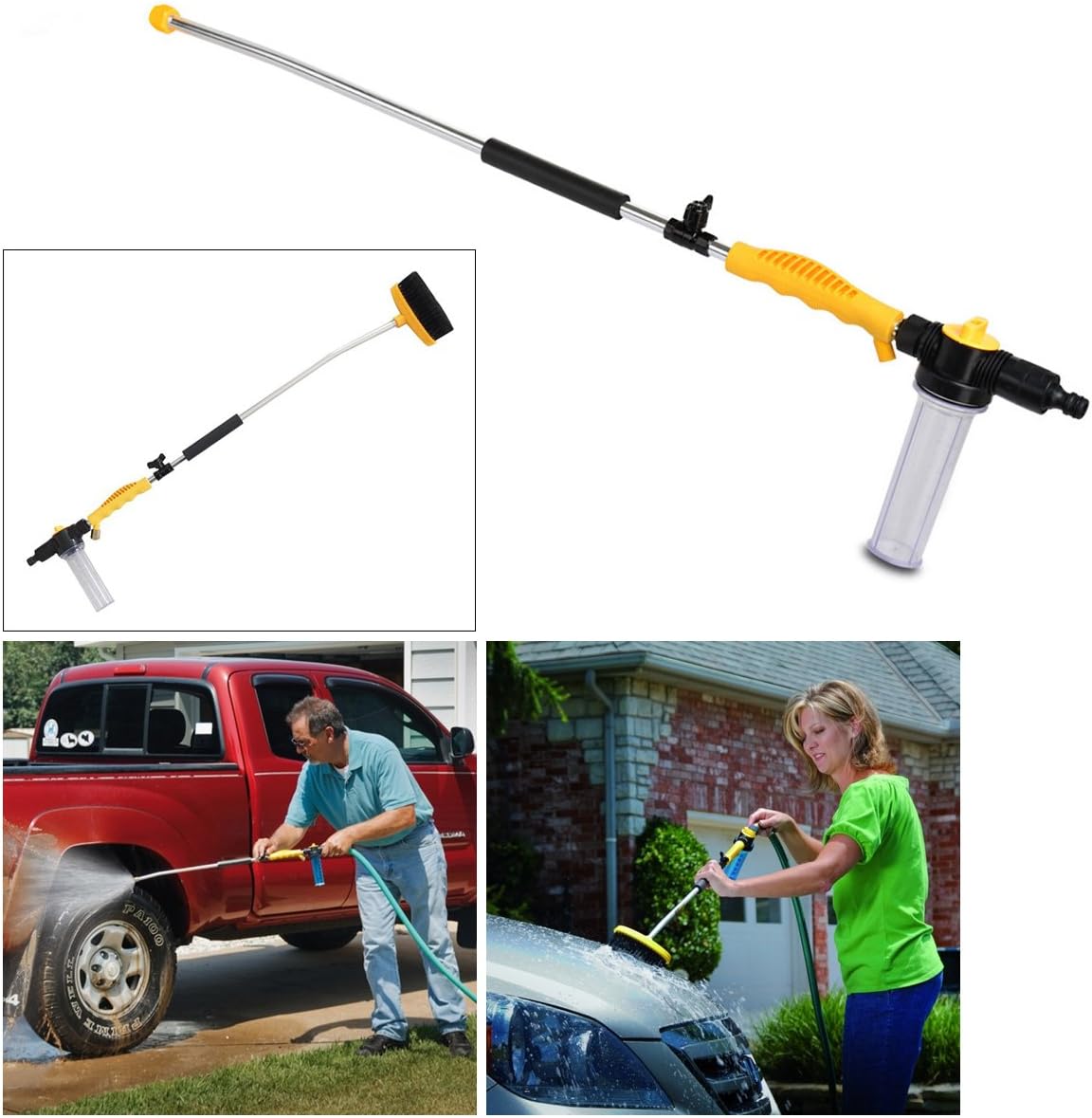Tooltime Water Zoom Jet Power Pressure Washer Lance Garden Hose