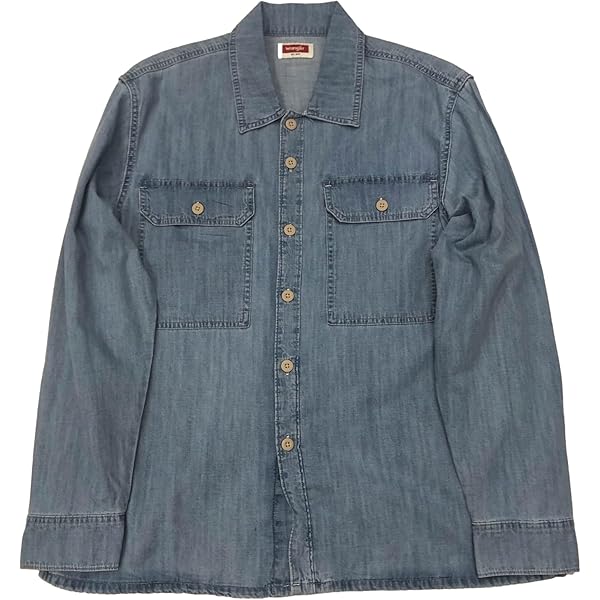 Wrangler - Camisa De Manga Larga Con Logotipo De México Para
