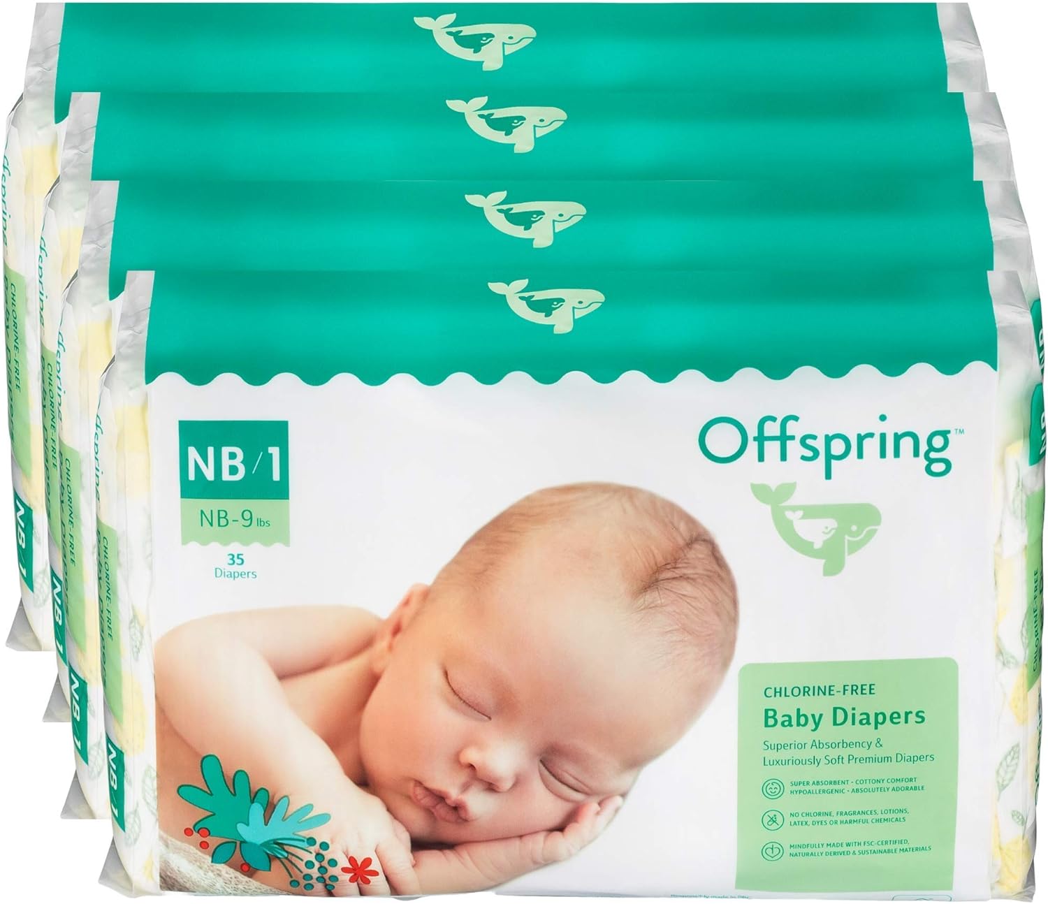 Offspring Disposable Diapers Size 