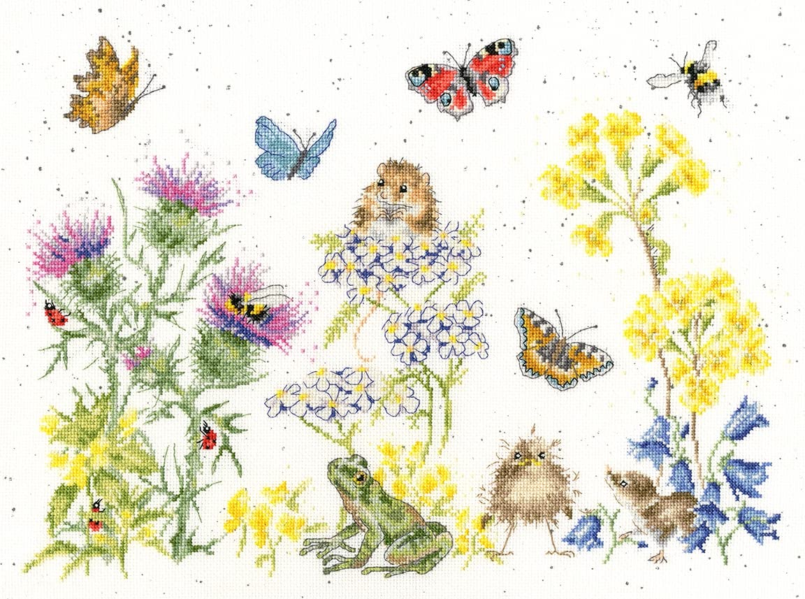 Bothy Threads Cross Stitch Kit - Wildflower Memories